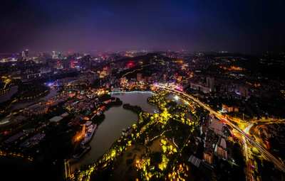福州左海公园亮化和夜景灯光建设项目--2020神灯奖申报工程