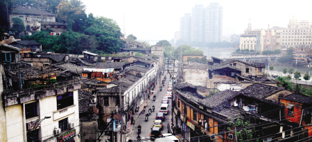 福州仓山掌故 走马山前看走马，番船浦里泊番船